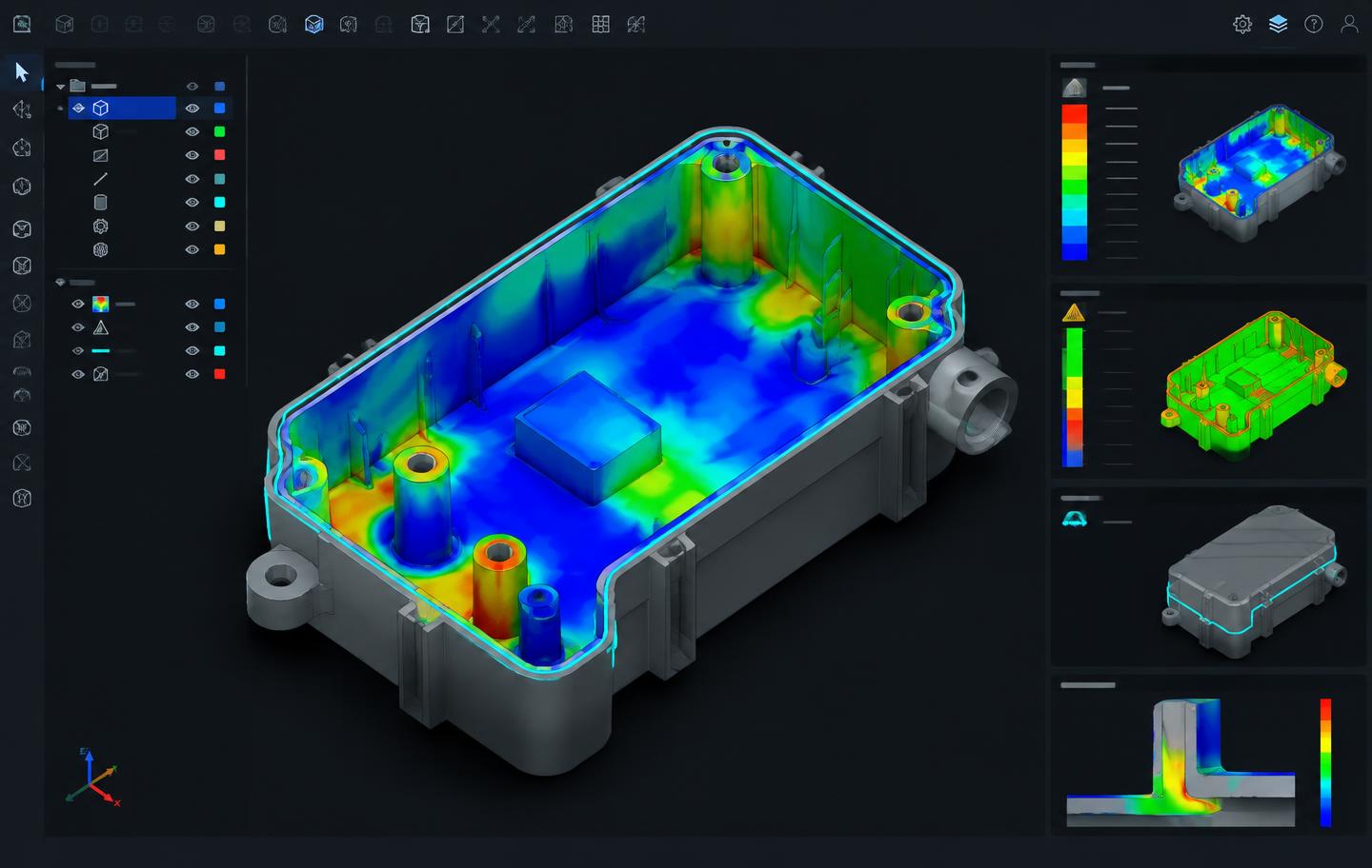 Peça 3D & DFM instantâneo